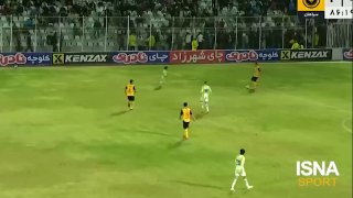המתנה של דינרונד; שער שני של Sepahan מול חיבר מאת אומיד נורפאן חיבר 0-2 Sepahan