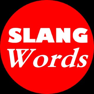English Slang Words Terms Telegram channel profile photo