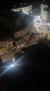 חלק מהסתערות כוחות הכיבוש על אזור "ראס אל-עין" במרכז שכם.