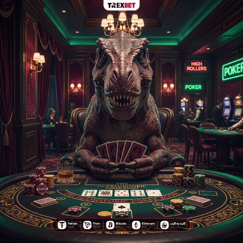 اختـــــــــاپــــوس: 🦖 2 چالش، 2 کد مخفی، 2 جایزه 1$ در سایت بین‌المللی TREXBET ! فردا در دو زمان مشخص، عکس‌های چالشی داخل استوری کانال منتشر