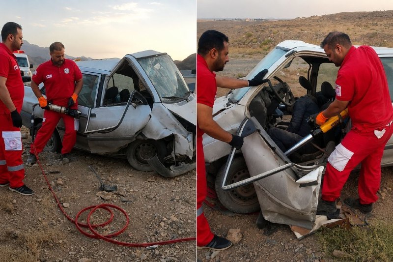 کانال خبری نطنز: #حادثه🚑🚨📝نوع حادثه : جاده‌ای📝شرح حادثه : انحراف به شانه خاکی خودرو پراید🔴 آدرس محل حادثه : محور نطنز به اصفهان بعد از مج