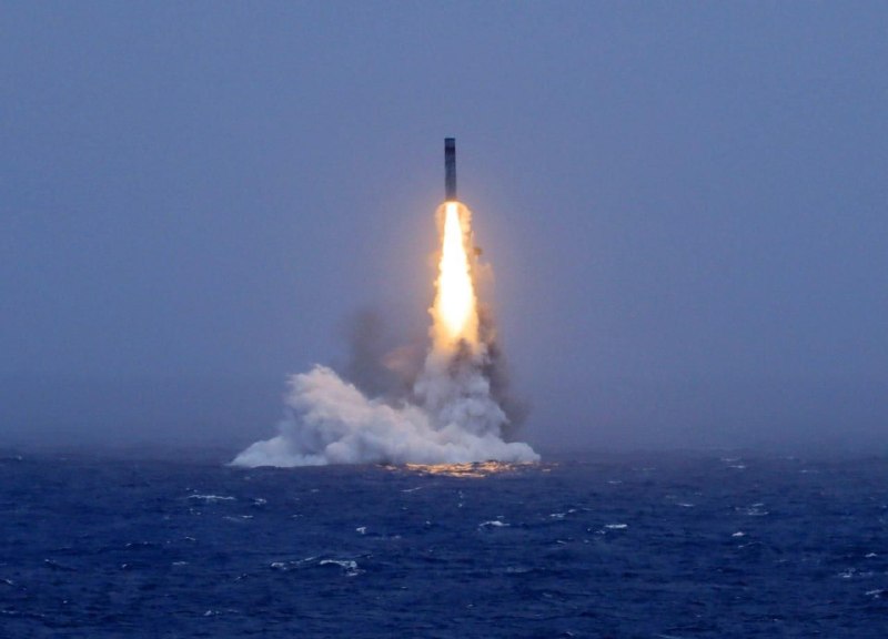ניסוי הטיל הבליסטי המשוגר בצוללת של סין (SLBM) היום, עם מטרה אזורית בדרום האוקיינוס השקט