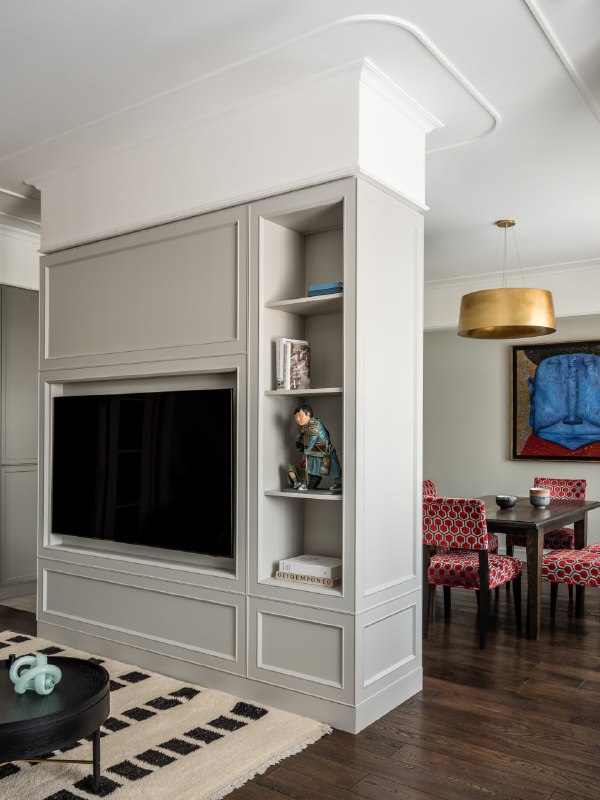 Интерьер для вдохновения светлая квартира в Москве для ценителей искусства Семейная пара с сыном-подростком обратилась к дизайнеру Татьяне Казанцев... - изображение 4 - интерьер, искусства, стало