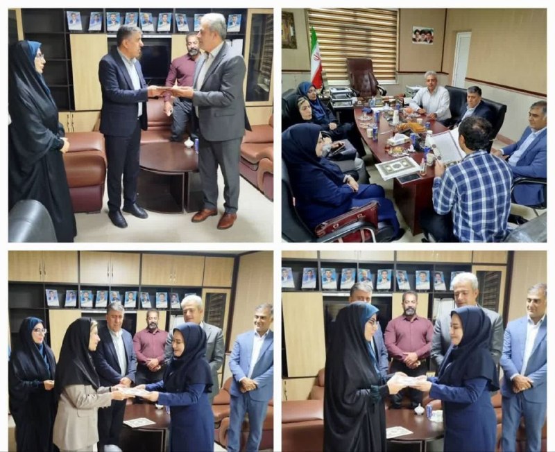 وارنانیوز دشت ورامین: 📌تقدیر از شبکه بهداشت و درمان قرچک درپی اخذگواهینامه ایمنی آب (WSP)🔸️در نشست مشترک مسئولان شبکه بهداشت و درمان و امور آب