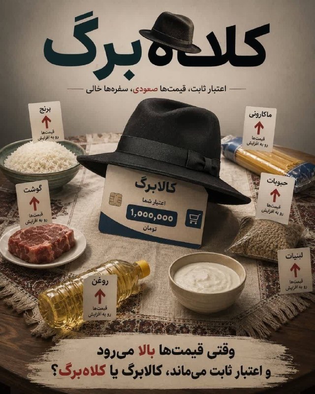 🇮🇷بازگشت ازنیمه راه🇮🇷: ⚫️ کلاهبرگ و کلاهبرگداری؛ اختراع جدید اقتصاد ایران!حمید رسایی: «کلاهبرگ» ترکیبی است از «کالابرگ» و «کلاهبرداری»؛ وا