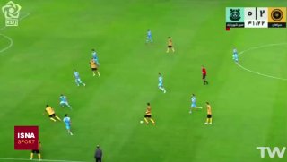 השער הראשון והשני של ספהן נגד מס שחרבאק Sepahan 2 - 0 מס שהרבאק