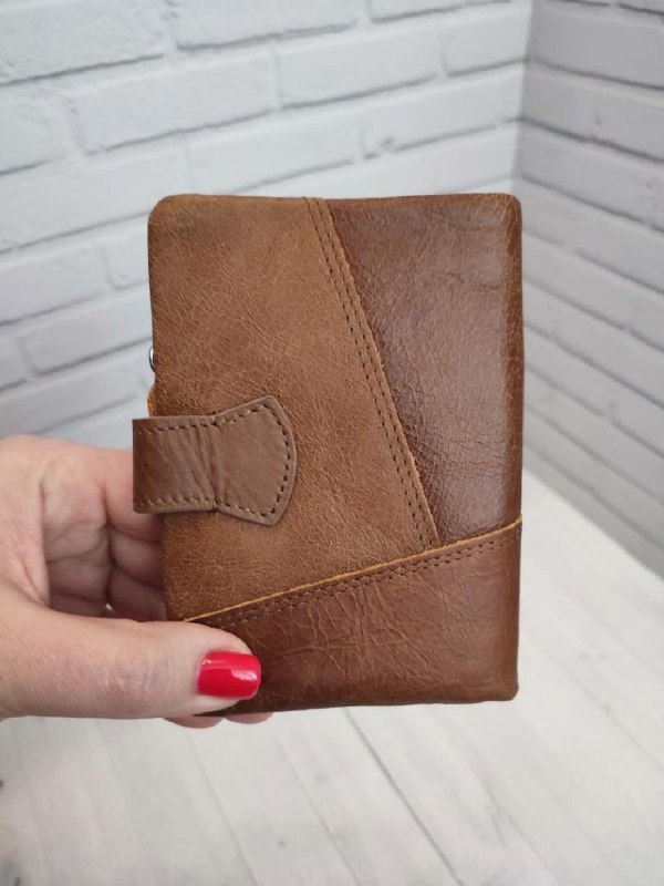 Описание: 🔥продам новый кошелек из натуральной кожи с rfid-защитой ❗️ внутренняя часть отстегивается... - фотография - 1