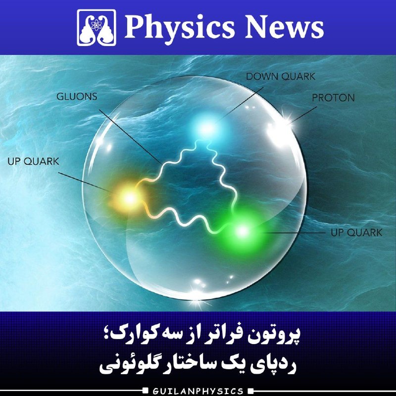 انجمن علمی فیزیک گیلان: «راز گلوئونیِ پروتون»دادههای آشکارساز STAR در RHIC شواهدی ارائه کردهاند که گلوئونها ممکن است در حمل عدد باریونی نقش د