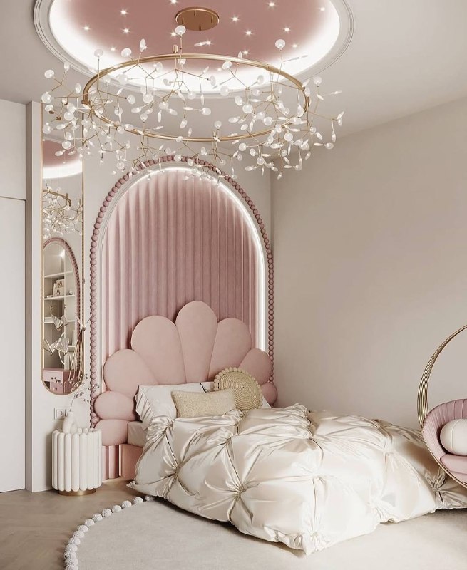Красивая детская комната для девочки. Как вам дизайн? Нравится? да - , нет - - изображение 1 - красивая, детская, комната