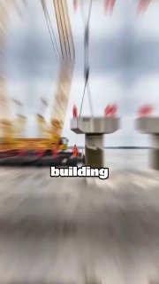 Ever wondered how engineers build bridges where there’s nothing but water beneath them? This isn’t construction — it’s engineering masteryDid you know? 🎓