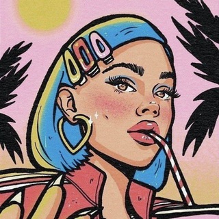 Telegram profile photo for مجله دخترونه 🎀 میکاپ استایل ناخن