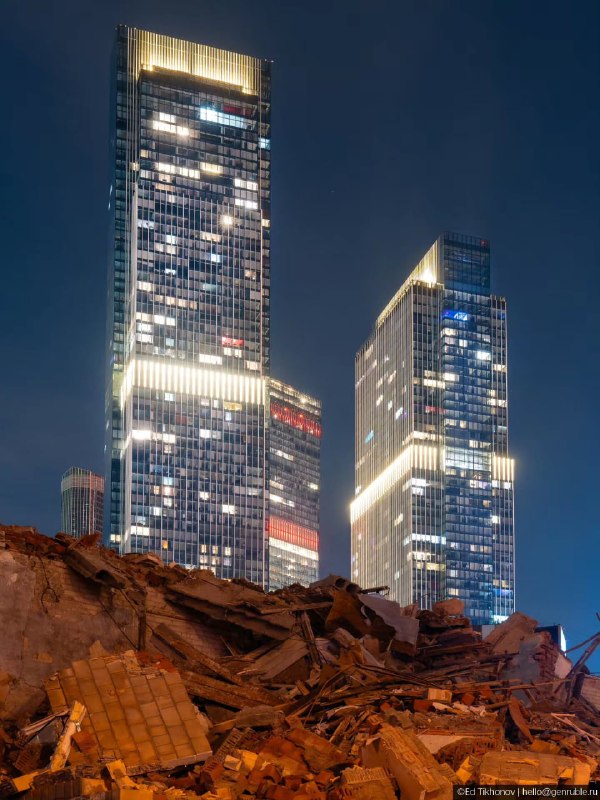 Image from a post by Небоскребы
