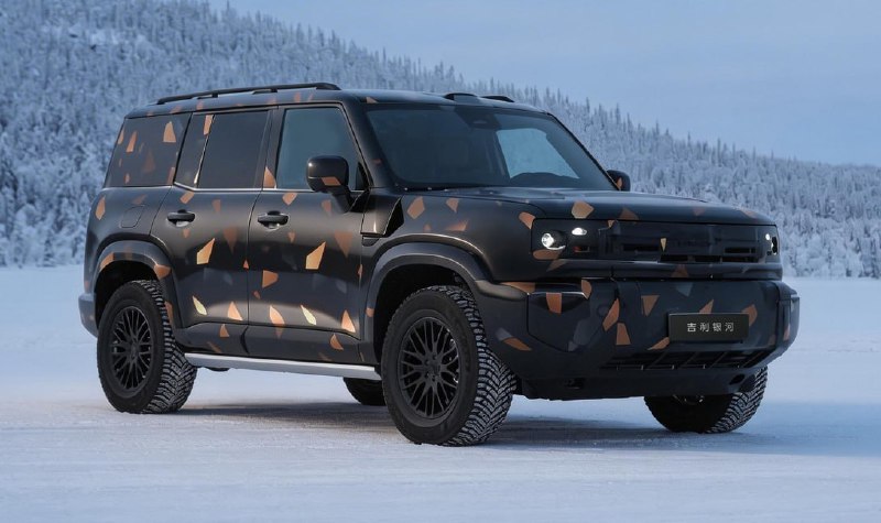 Geely показала новый брутальный кроссовер