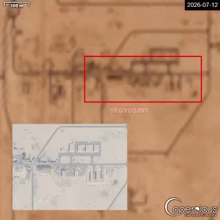 —️🇮🇷/🇶🇦 חדש: תמונות לוויין מ-Sentinel-2 מציגות נזק רב בבסיס האוויר אל-אודייד בקטאר
