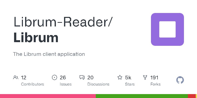 GitHub - Librum-Reader/Librum: The Librum client application