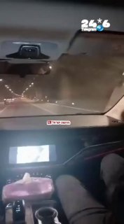 🇮🇱 סרטון ששותף ברשתות החברתיות מראה פריסת משגר טילים בליסטיים של משמרות המהפכה במנהרה בכביש המחבר את לורס…