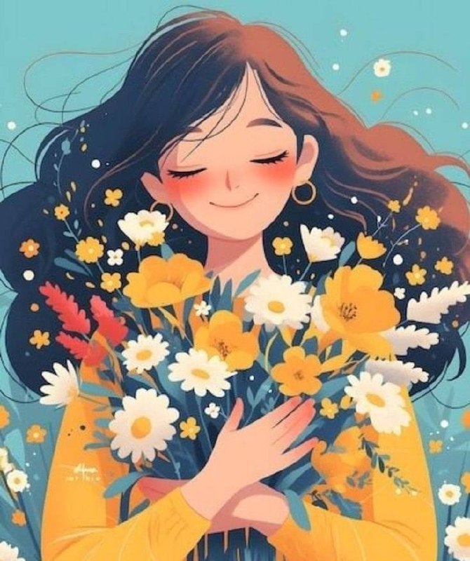 ◍⃟◍⃟🍁@Lidocaene: اندوهت را بتکان جهان منتظرت نمی‌ماند تا حالت خوب شود... 🌼🌿