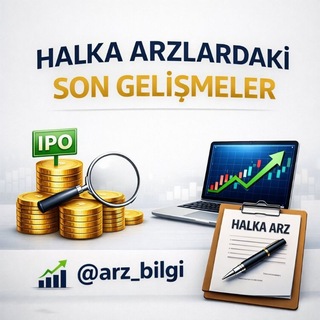 Telegram profile photo for Halka Arz_Bilgi📍 ( #NETGL #İNTET #BKRGY)