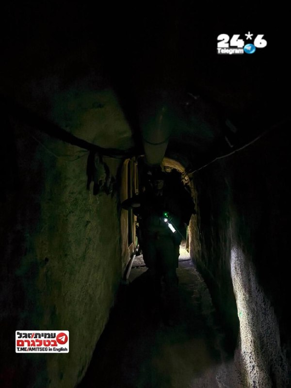 🇮🇱 לוחמי חטיבת הקומנדו ויחידת מגלן כובשים את מנהרות רכס עלי טאהר. אותרו חדרי פיקוד ושליטה, חמ״לים, משגרי…