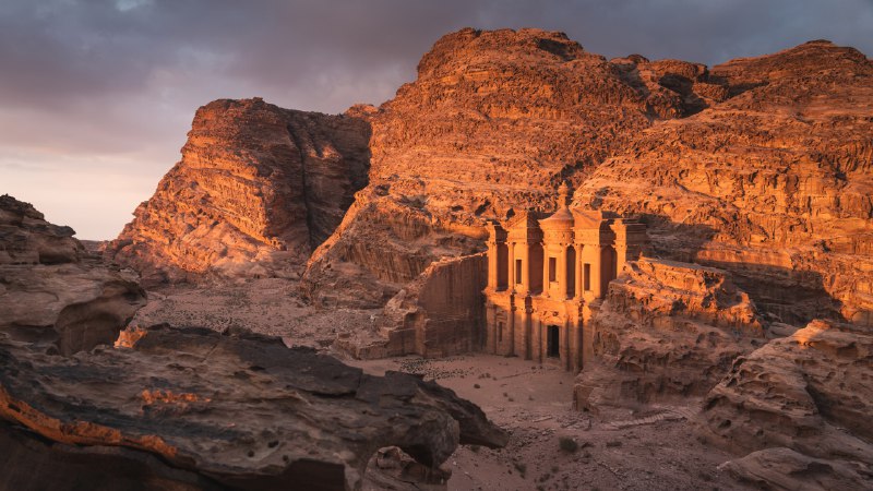 Finding beauty in the Lost CityAd-Deir, Petra, Jordan (© Punnawit Suwuttananun/Getty Images)