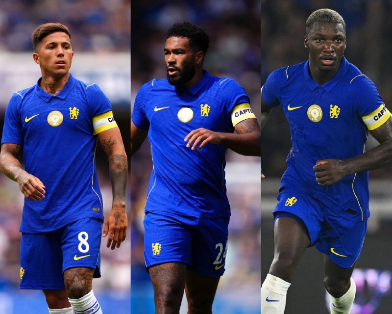 ChelseaCF Twitter: سه کاپیتان اول چلسی برای فصل 2026/27@ChelseaCF_Twitter