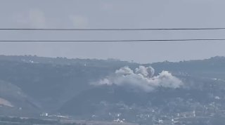 תקיפה אווירית ישראלית שלישית בעיירה מנצורי שבדרום לבנון