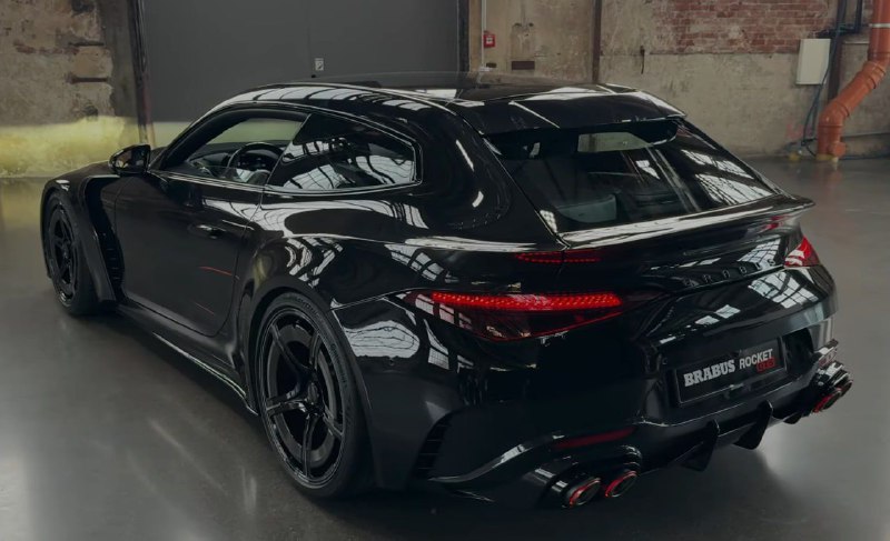 Brabus превратил кабриолет Mercedes-AMG SL в трехдверный «Шутинг брейк» 3