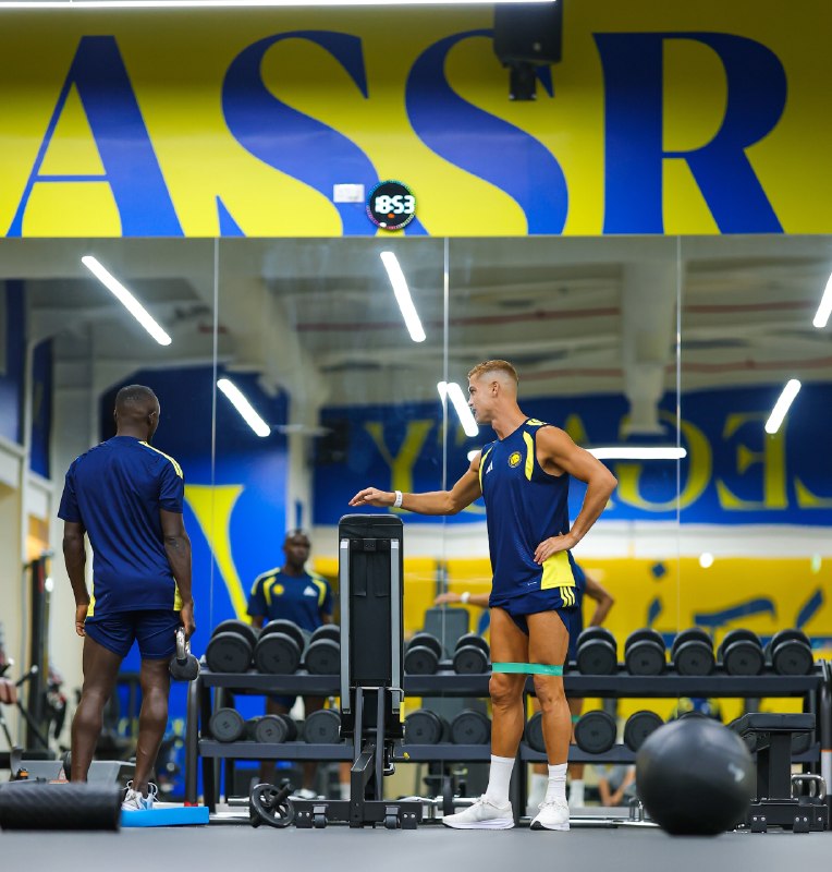 RONALDO IR: عششششق توی تمرینات النصر 🟡💎