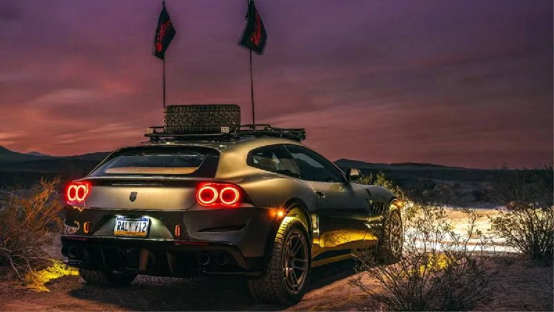 Ferrari теперь внедорожник — американское ателье превратило GTC4 Lusso в полноценный внедорожник — с 2