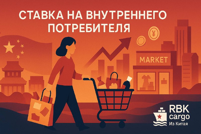 💡 Китай делает ставку на внутреннего потребителяПекин меняет долгосрочную экономическую стратегию: теперь в центре — рост внутреннего спроса, а не роль «мировой фабрики».