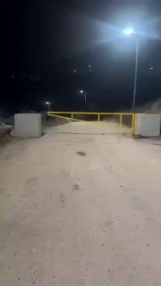 שער חדש שהותקן על ידי כוחות הכיבוש באזור המזרחי של העיירה קבלאן, דרומית מזרחית לשכם.