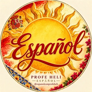 Telegram profile photo for 𝘗𝘳𝘰𝘧𝘦 𝘏𝘦𝘭𝘪 | زبان اسپانیایی🌞🇪🇸