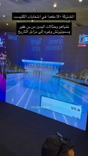 רו בן ג'פיר, רו בן ג'פיר." חלק מהחגיגות במטה הרשימה הערבית המשותפת בתוך השטחים הכבושים בעקבות הוצאת הדגימות…