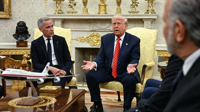 Trump Brags About Gold-Plated Office While Telling Americans to Cut Expenses