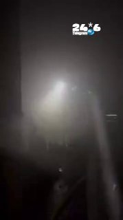 🇮🇱 איתי גל-און. תיעוד שרפה פרצה במכולה להרצת מנועים באשקלון.