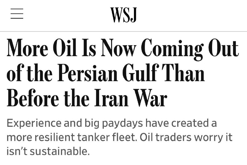 Absolutely ridiculous. Kepler & WSJ claim that 23 million barrels of crude oil flow daily through the Strait of Hormuz. Does anyone believe this?