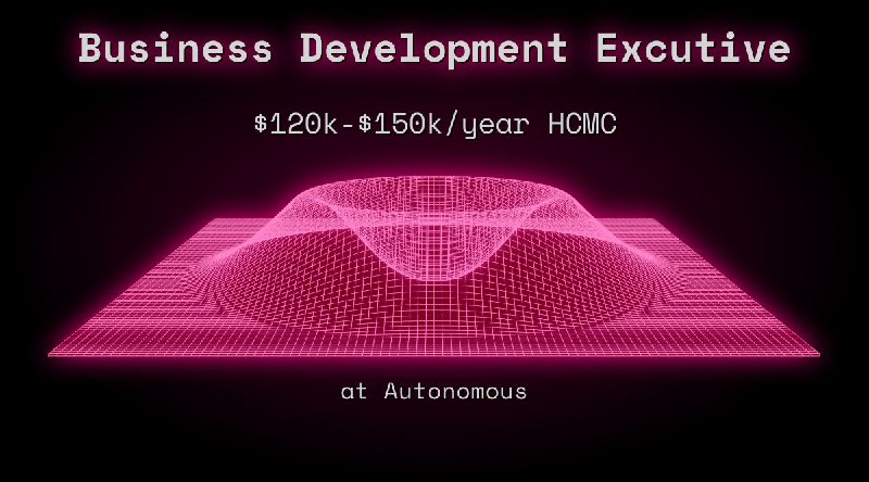 Web3 Business Development Excutive $120k - $150k HCMC at Autonomous