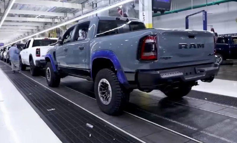 В США из-за забастовки остановился ещё один завод производящий пикапы Ram 1500 2