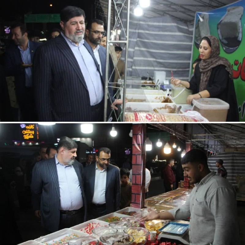 پایگاه خبری تارود: 📸 افتتاح نمایشگاه «هزار میدان، هزار بازار» در دماوند/ حمایت ویژه از زنان سرپرست خانوار در آستانه هفته دولتلید:🔹نمایشگاه 