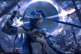 Косплеер показала Ахерон из Honkai: Star Rail — представительницу фракции СамоуничтожителейМодель Anna Whishnevska-Zamotayeva отправилась на поиски приключений вместе с экипажем «Звёздного экспресса». Она перевоплотилась в пятизвездочную героиню Ахерон, вс