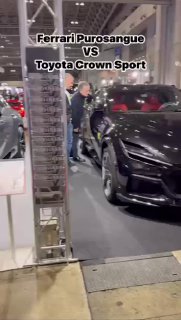 Toyota Crown Sport и Ferrari Purosanguehttps://t.me/sochiautoparts@sochiautopart