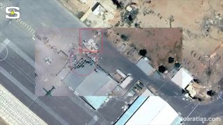 —️🇮🇷/🇯🇴 חדש: צילומי לוויין מאשרים שאיראן פגעה קשות בהאנגר של מזל"ט/מסוק בבסיס פרין חסן, ירדן
