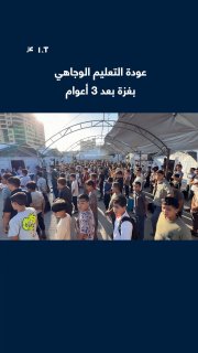 לאחר הפסקה שנמשכה כ-3 שנים, יותר מחצי מיליון תלמידים ברצועת עזה חוזרים לחינוך פרטי, על רקע תנאים חינוכיים חריגים שנקבעו בעקבות מלחמת ההשמדה הישראלית וההרס שפקד את רוב בתי הספר.