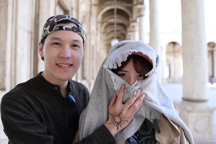 在開羅景區被警衛