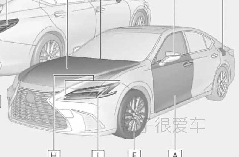 В Сеть попали первые фото обновленного Lexus ES 4