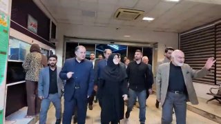 🎥 דובר הממשלה ביקר את בית החולים בקאי הרג את אהוואז