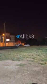 מיקום פיצוץ באחוז, בסמוך לאזור מגורים.