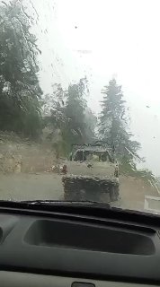 🌧️בשיא יולי...גשמים פתאומיים פגעו בעכר&33;