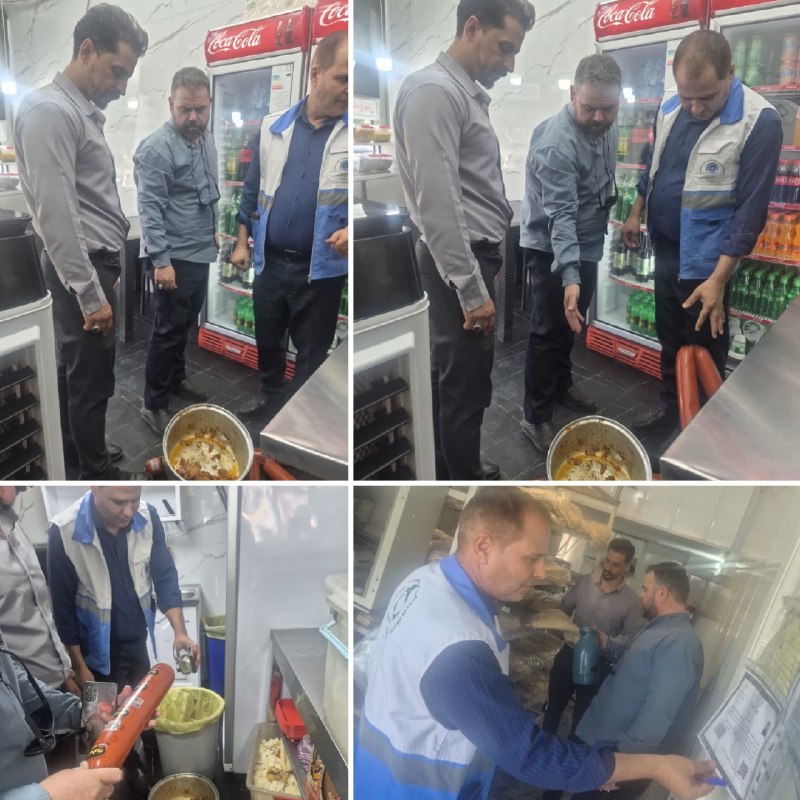 پایگاه خبری تارود: 📸 کشف سوسیس و کالباس تاریخگذشته در از یک واحد فستفود در منطقه گیلاوند/ معرفی ۲ نانوایی گرانفروش به تعزیرات🔹در جریان گ