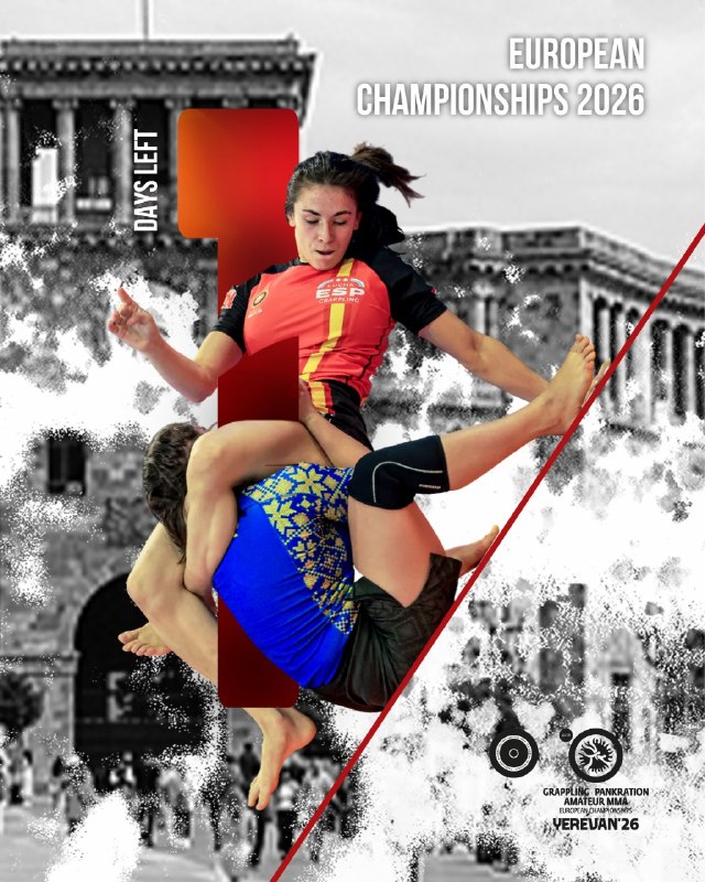 Спортсмены на татами чемпионата по грэпплингу в Ереване.